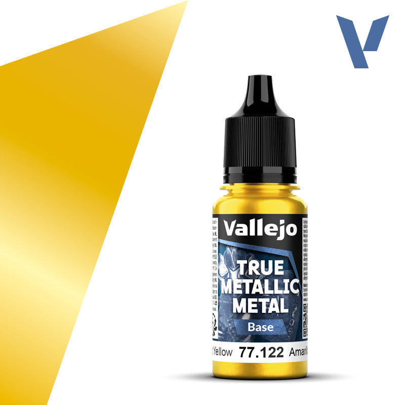 Vallejo TMM Base 122 Amarillo Radiante 18ml