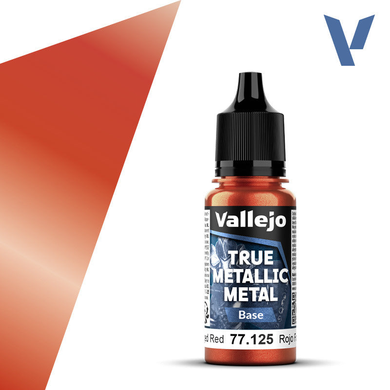 Vallejo TMM Base 125 Rojo Forjado 18ml