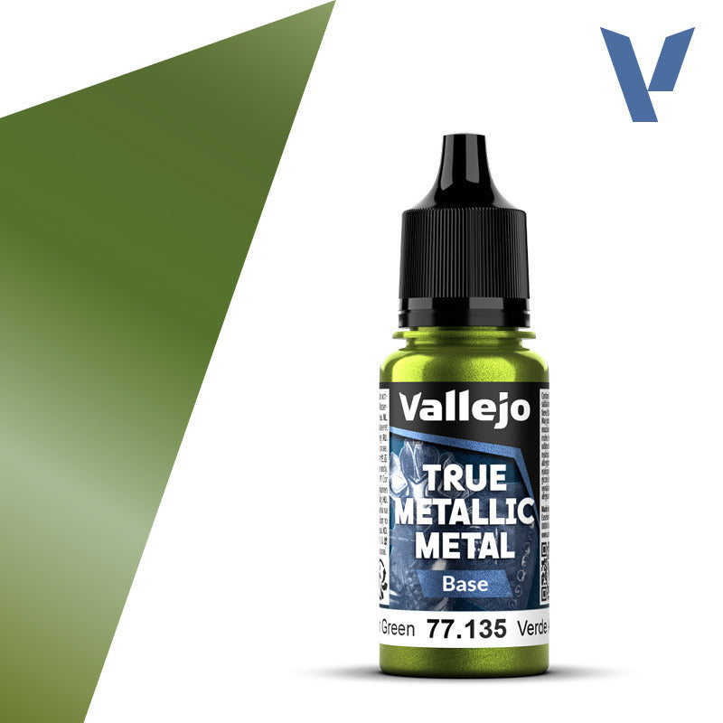 Vallejo TMM Base 135 Verde Ámbar 18ml