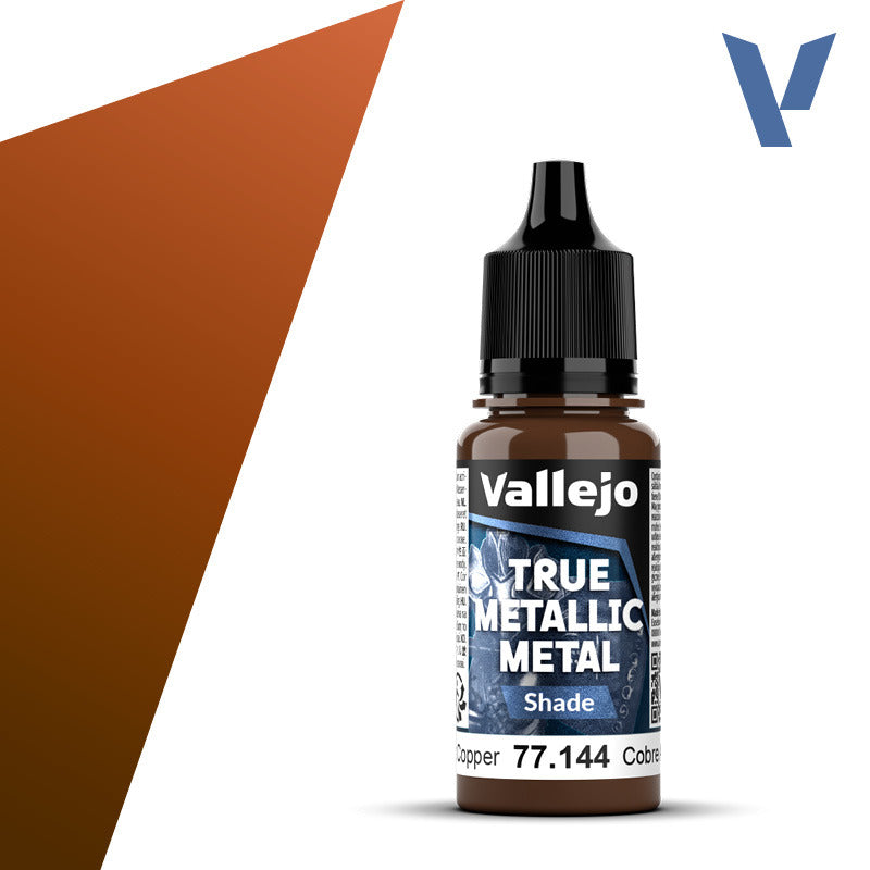 Vallejo TMM Shade 144 Cobre Antiguo 18ml