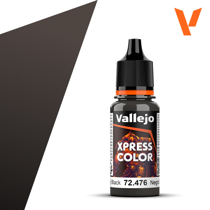 Vallejo Game Color Xpress Color Negro Grasiento 18 ml