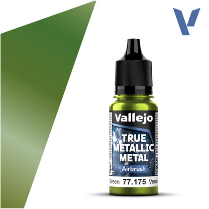 Vallejo TMM Airbrush 175 Verde Ámbar 18ml