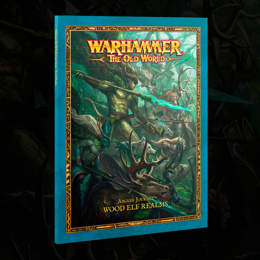 PREPEDIDO OLD WORLD: WOOD ELF REALMS - ARCANE JOURNAL (INGLÉS)