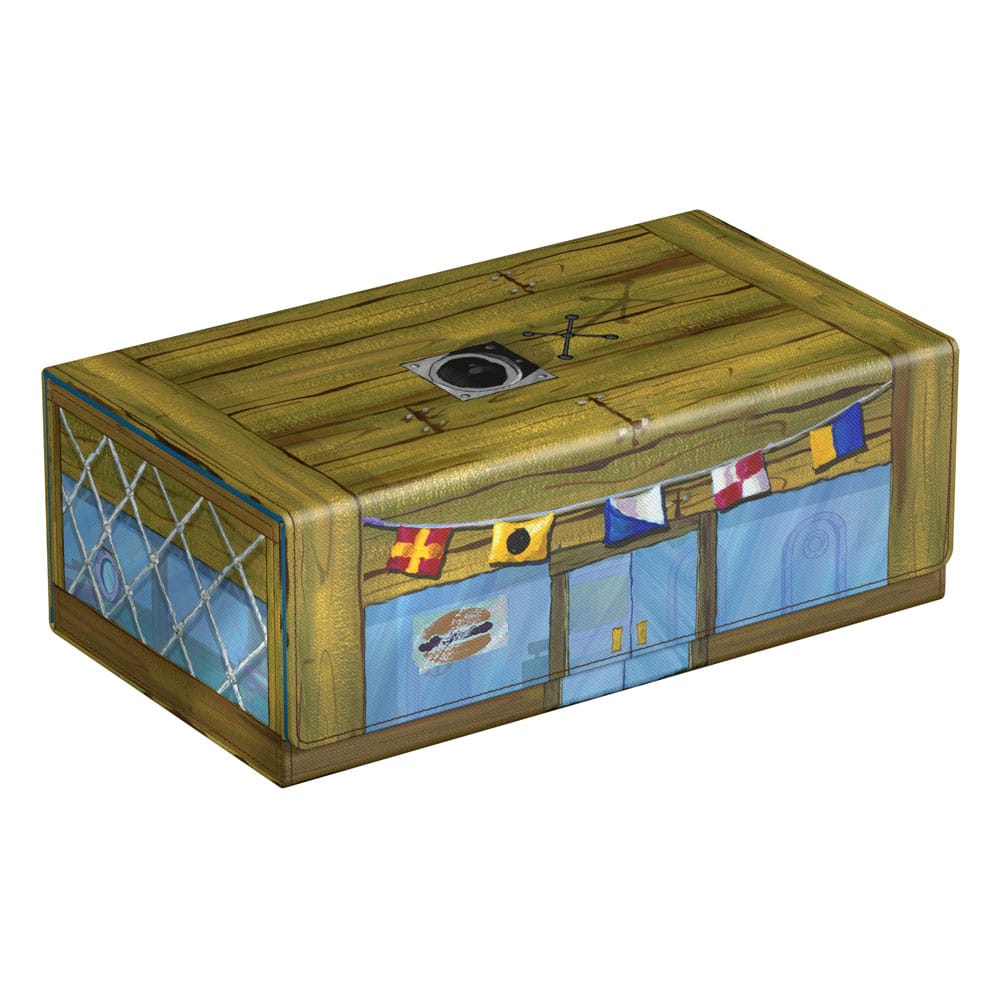 SQUARES: BOB ESPONJA - COLLECTORS CASE - THE KRUSTY KRAB