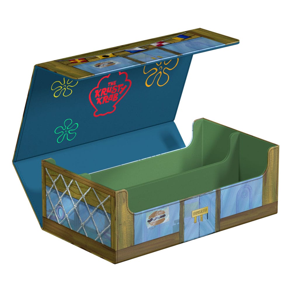 SQUARES: BOB ESPONJA - COLLECTORS CASE - THE KRUSTY KRAB