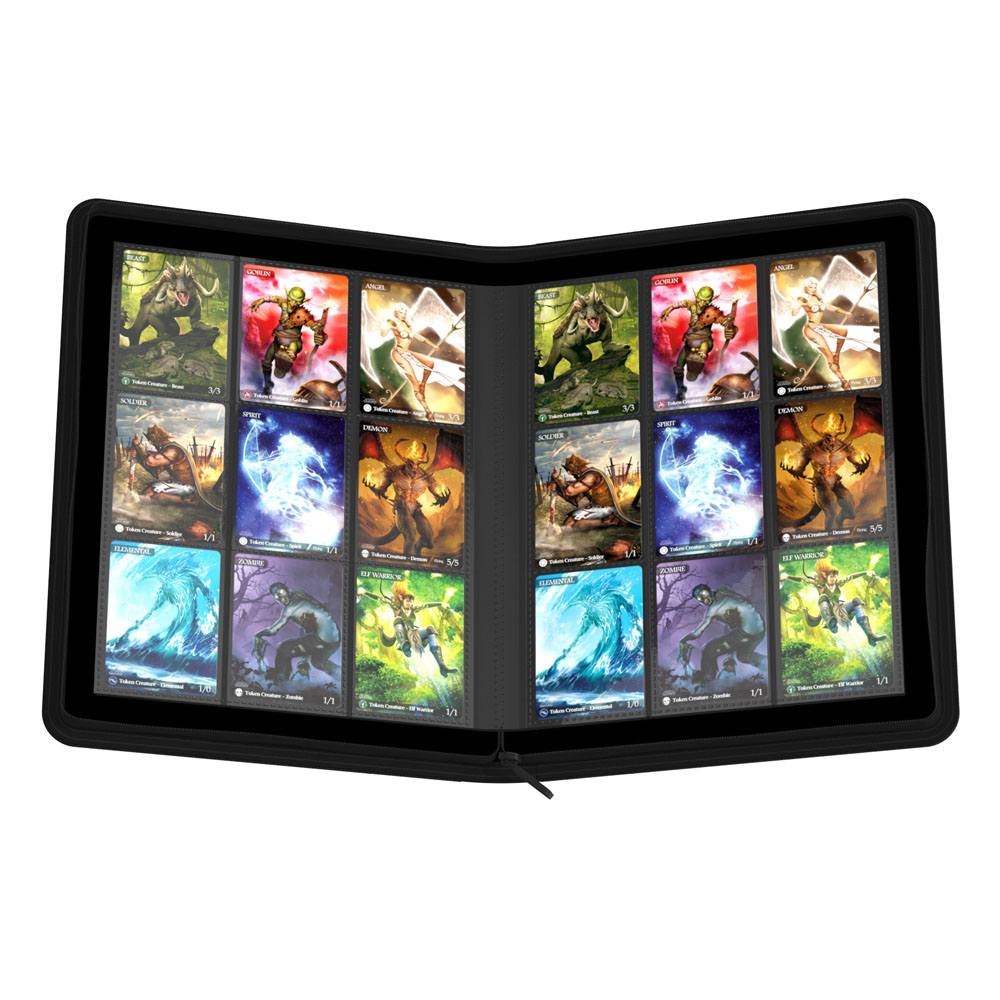 Ultimate Guard Zipfolio 360 - 18-Pocket XenoSkin - negro