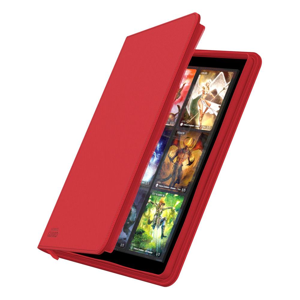 Ultimate Guard Zipfolio 360 - 18-Pocket XenoSkin Rojo