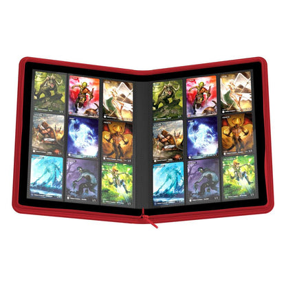 Ultimate Guard Zipfolio 360 - 18-Pocket XenoSkin Rojo