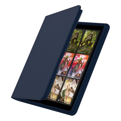 Ultimate Guard: Zipfolio 480 - 24-Pocket XenoSkin (Quadrow) -  Azul