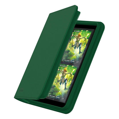Ultimate Guard Zipfolio 160 - 8-Pocket XenoSkin - Verde