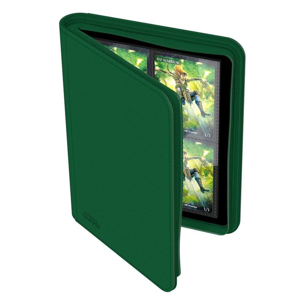 Ultimate Guard Zipfolio 160 - 8-Pocket XenoSkin - Verde