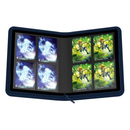 Ultimate Guard Zipfolio 160 - 8-Pocket XenoSkin Azul