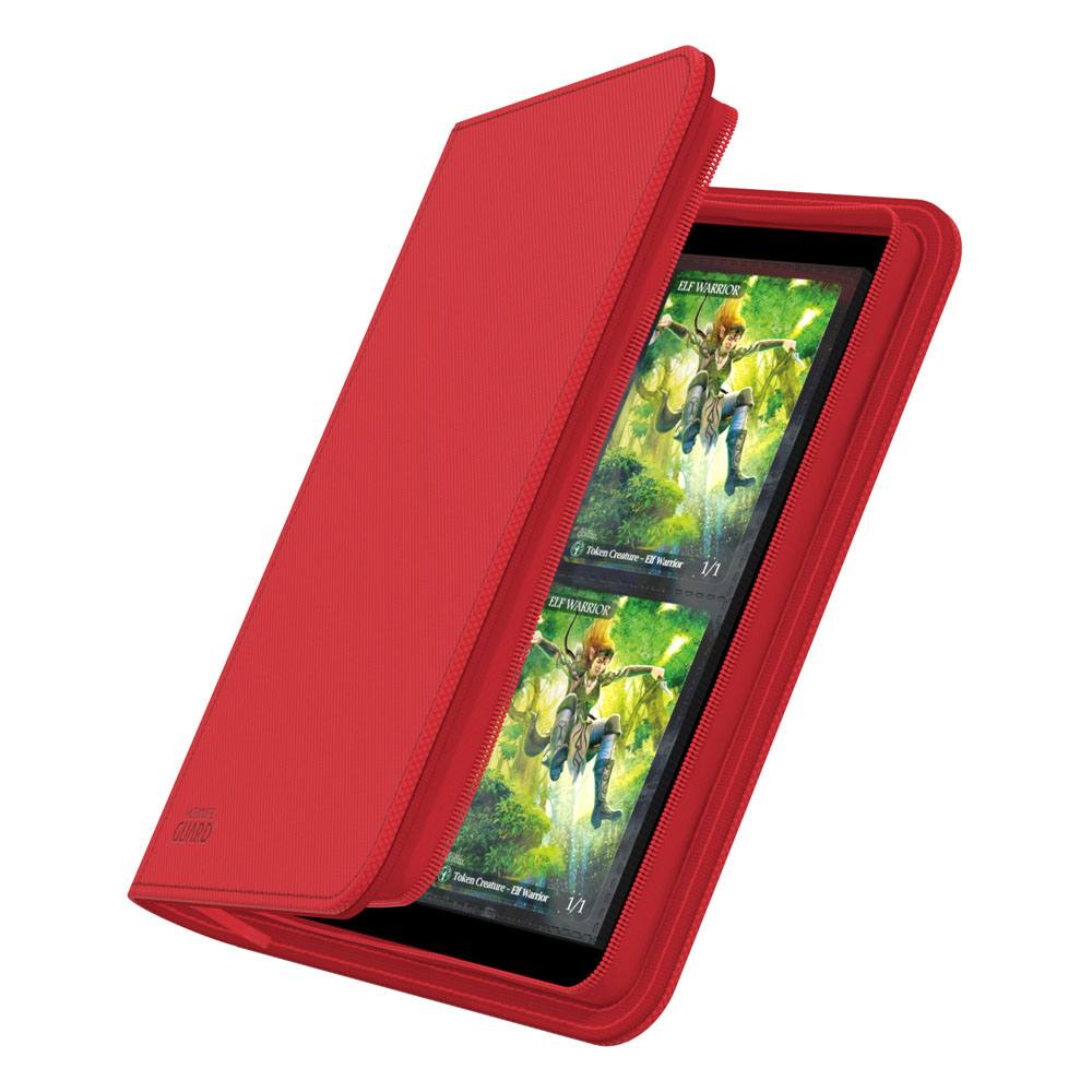 Ultimate Guard Zipfolio 160 - 8-Pocket XenoSkin - Rojo