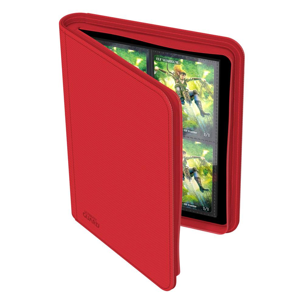 Ultimate Guard Zipfolio 160 - 8-Pocket XenoSkin - Rojo