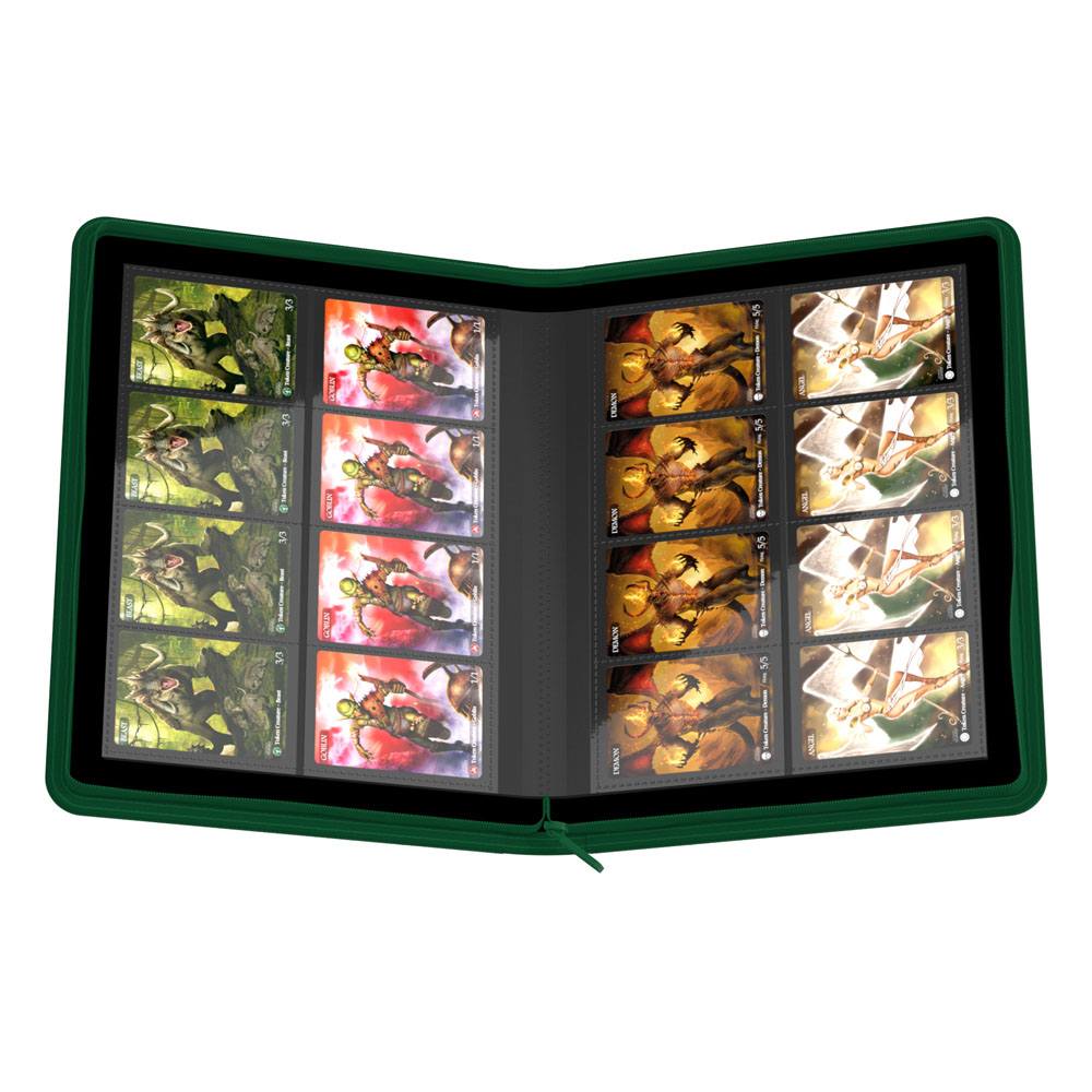 Ultimate Guard Zipfolio 320 - 16-Pocket XenoSkin - Verde