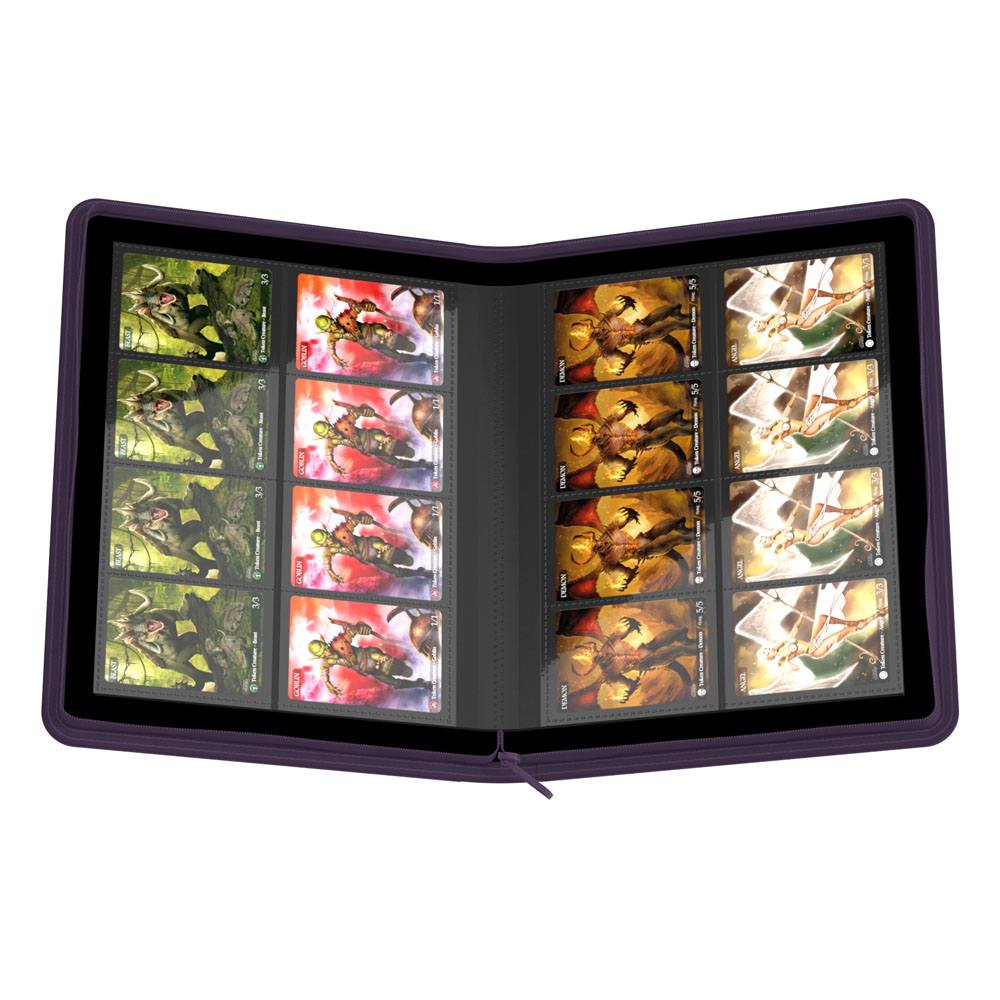 Ultimate Guard Zipfolio 320 - 16-Pocket XenoSkin - Violeta