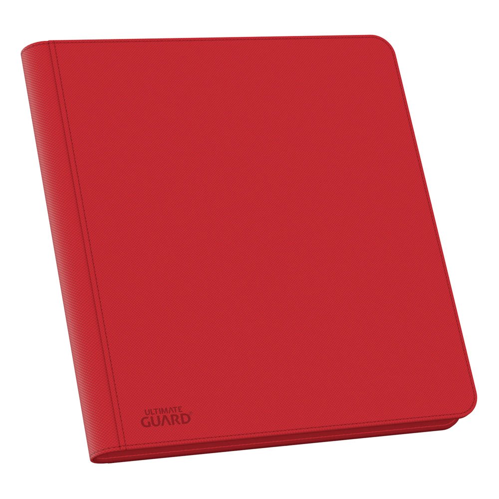 Ultimate Guard: Zipfolio 480 - 24-Pocket XenoSkin (Quadrow) - Rojo