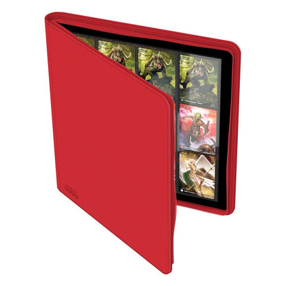 Ultimate Guard: Zipfolio 480 - 24-Pocket XenoSkin (Quadrow) - Rojo