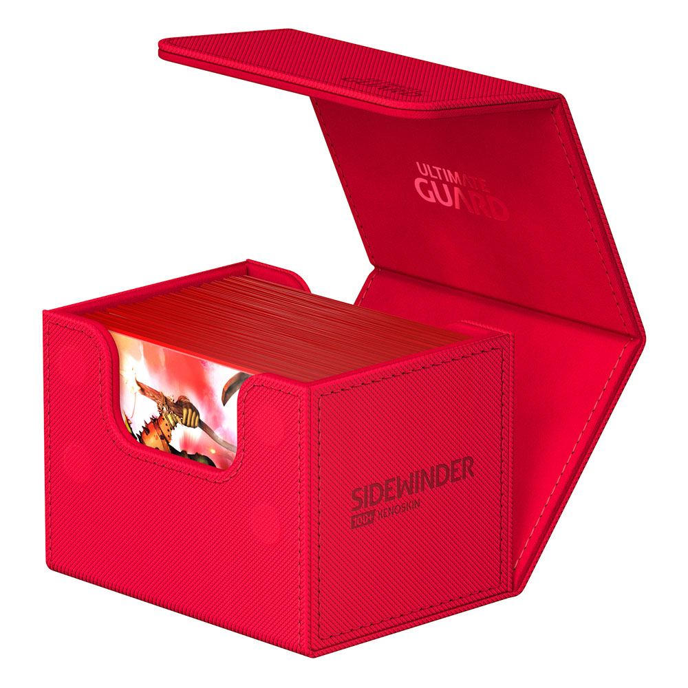 Ultimate Guard: Sidewinder 100+ XenoSkin Monocolor - Rojo
