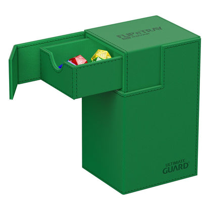 Ultimate Guard: Flip`n`Tray 80+ XenoSkin Monocolor Petrol - Verde