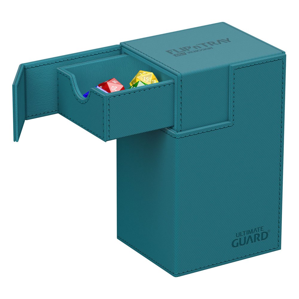 Ultimate Guard: Flip`n`Tray 80+ XenoSkin Monocolor - Petrol