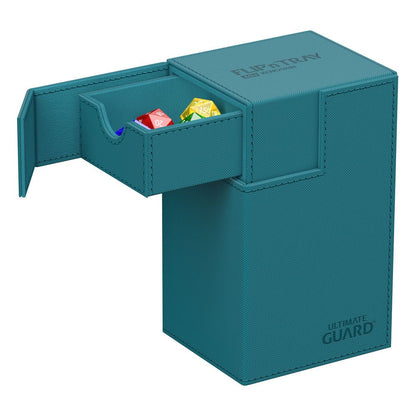 Ultimate Guard: Flip`n`Tray 80+ XenoSkin Monocolor - Petrol