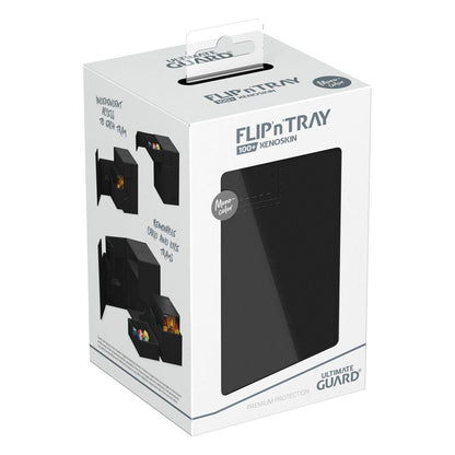 Ultimate Guard: Flip`n`Tray 100+ XenoSkin Monocolor - Negro