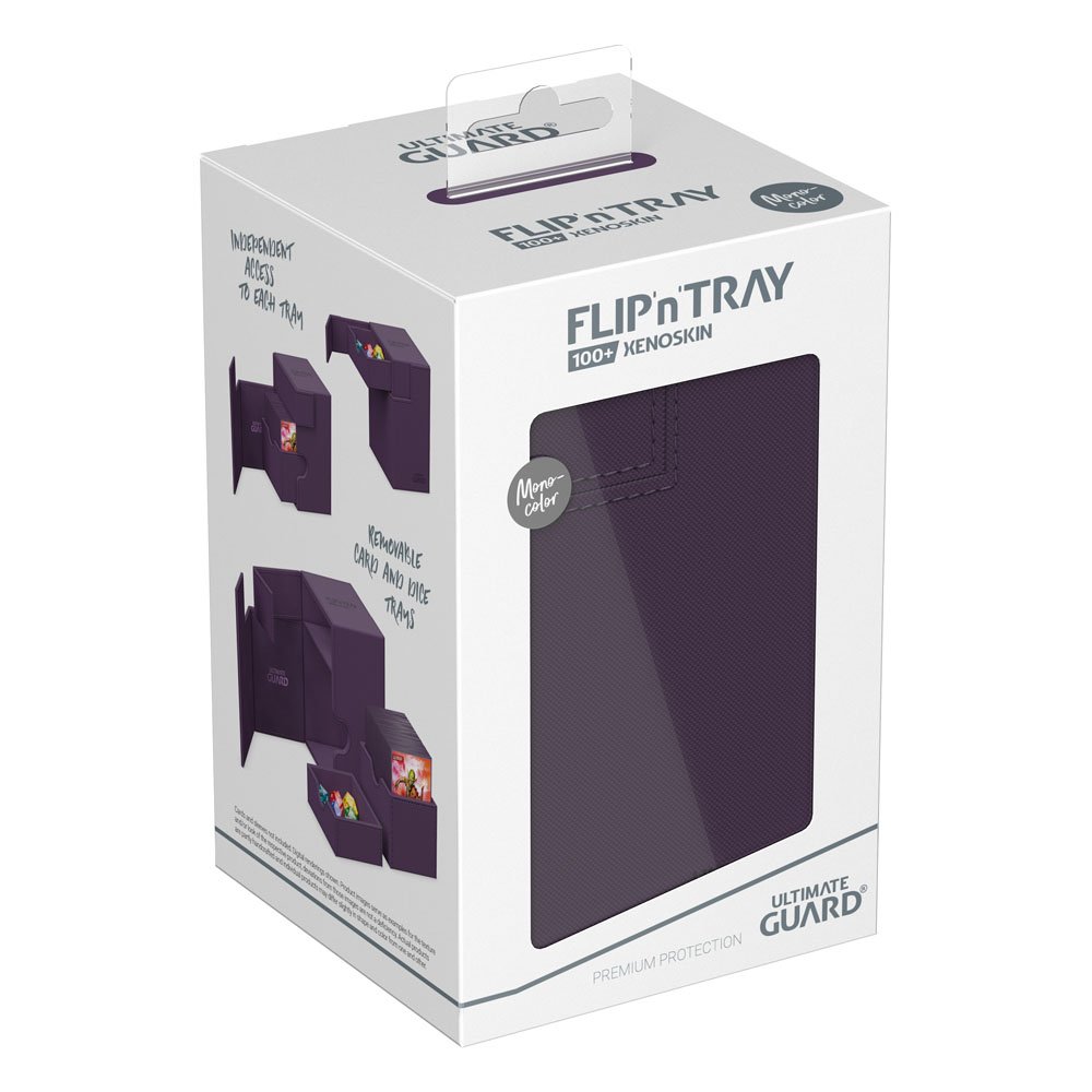 Ultimate Guard: Flip`n`Tray 100+ XenoSkin Monocolor - Violeta
