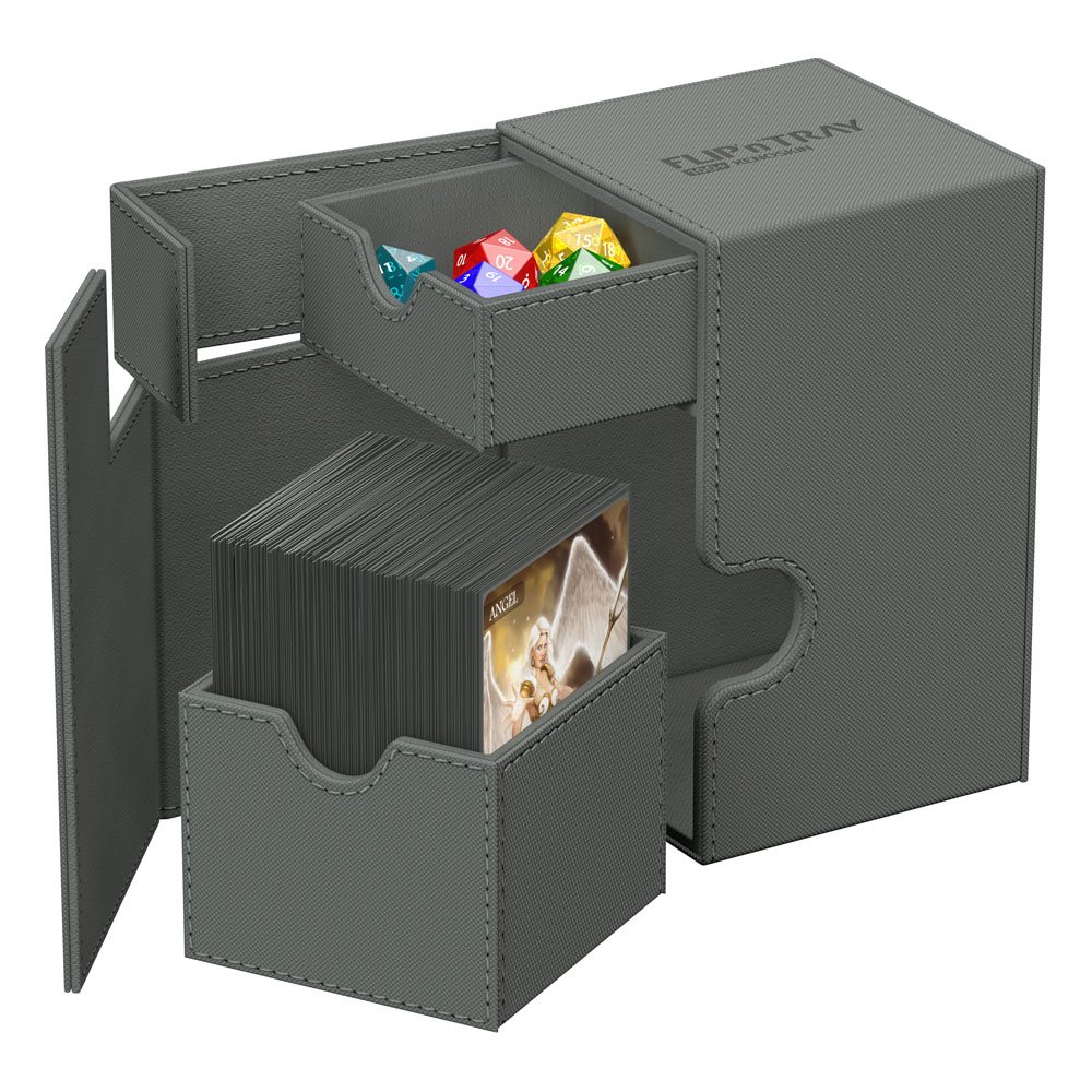 Ultimate Guard: Flip`n`Tray 100+ XenoSkin Monocolor - Gris