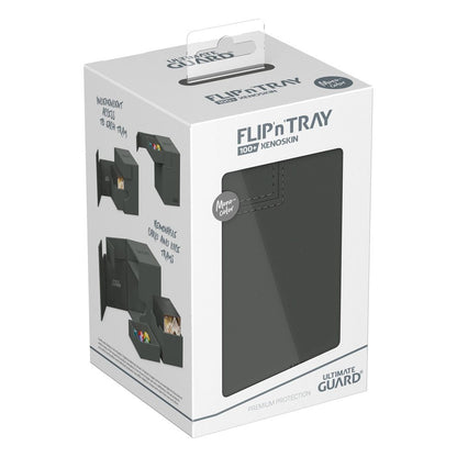 Ultimate Guard: Flip`n`Tray 100+ XenoSkin Monocolor - Gris
