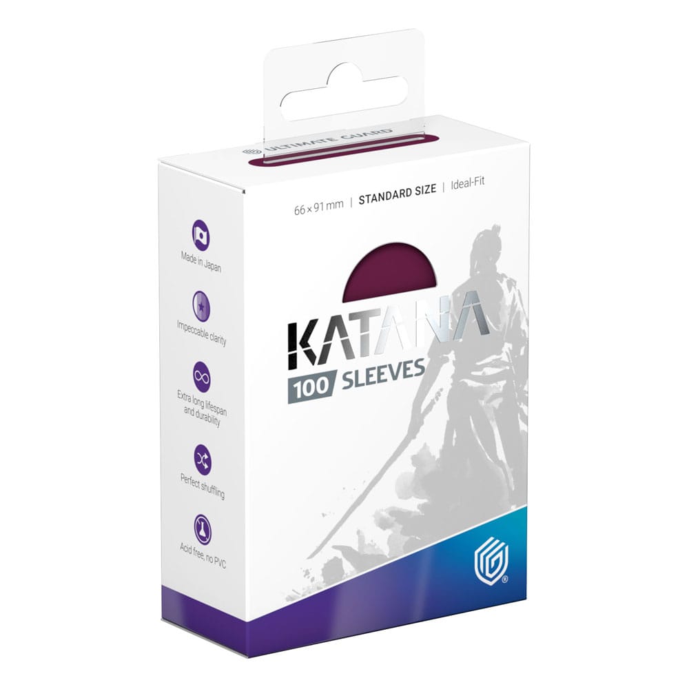 Ultimate Guard Katana Sleeves Tamaño Estándar Radiant Plum