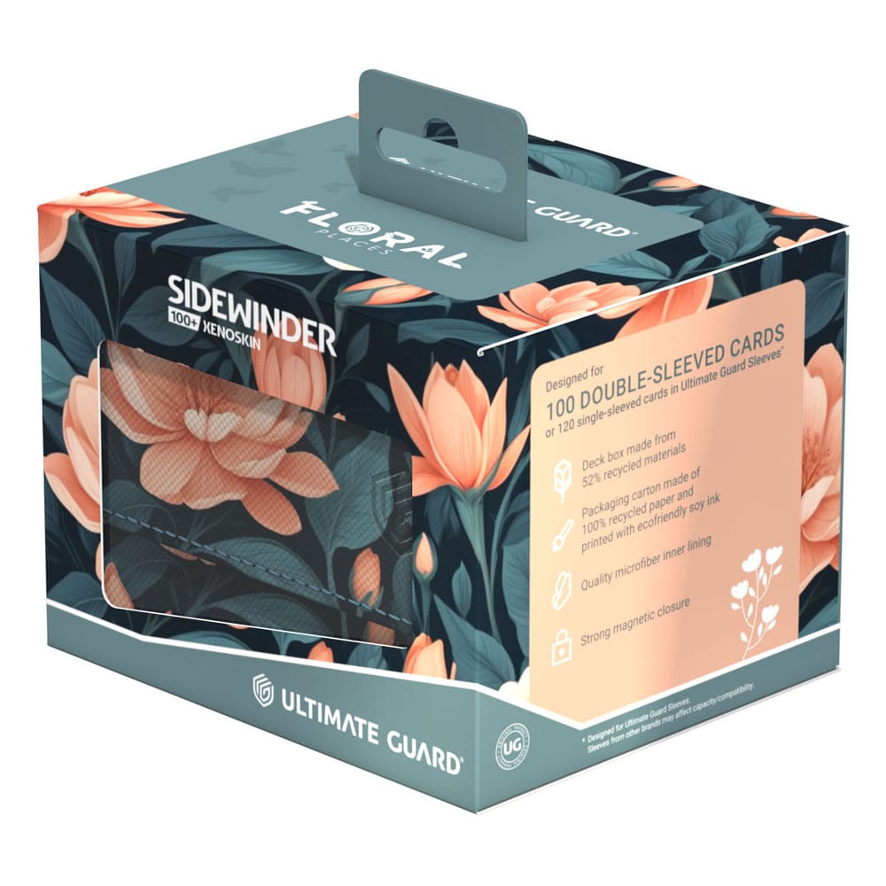 Ultimate Guard Sidewinder 100+ Xenoskin &quot;Floral Places&quot; - Quiet Glade