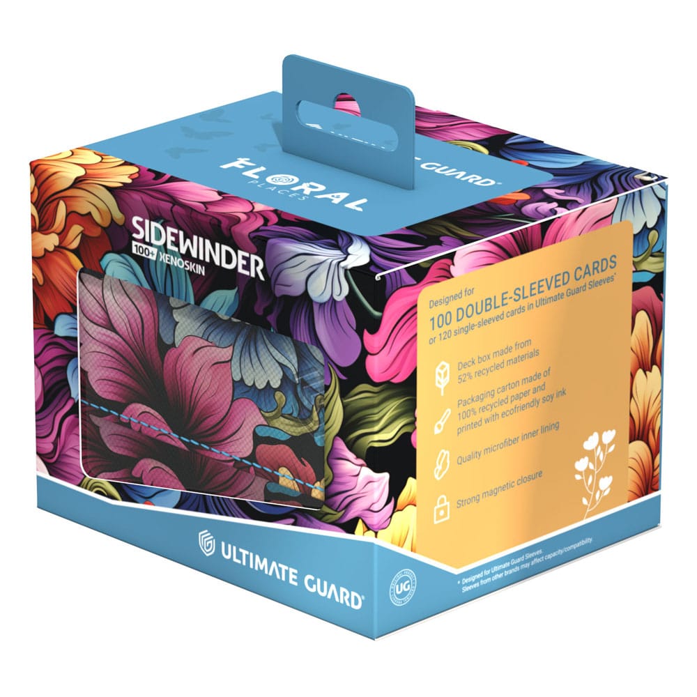 Ultimate Guard Sidewinder 100+ Xenoskin &quot;Floral Places&quot; - Springbloom Meadow