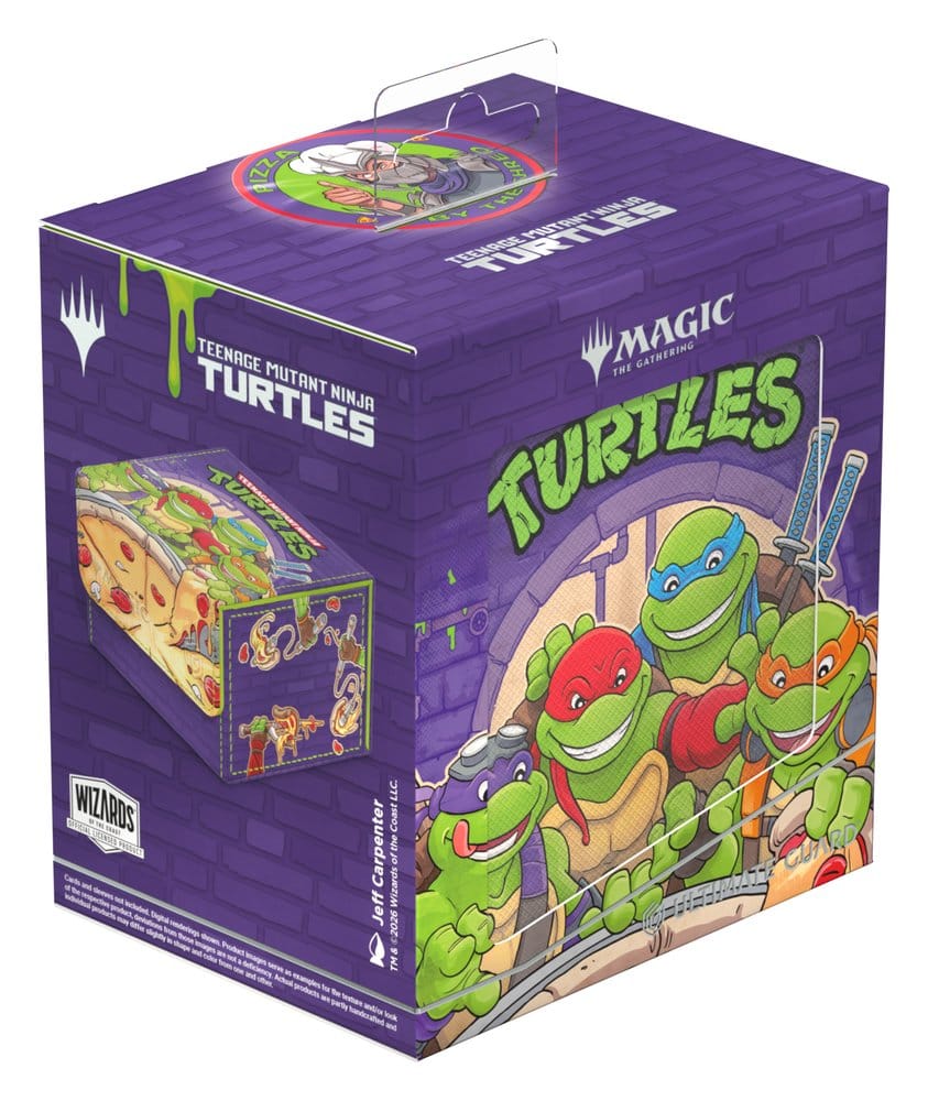 Ultimate Guard Sidewinder 133+ Xenoskin Magic: The Gathering | Teenage Mutant Ninja Turtles - Pizza Box