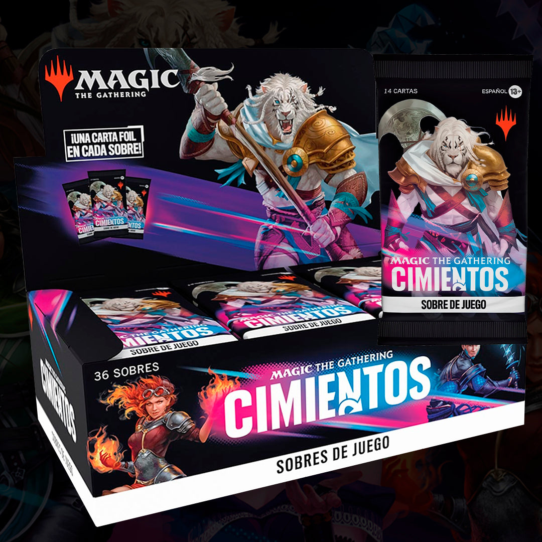 Magic the Gathering: Play Booster Display (36 Unidades) Foundations - Español